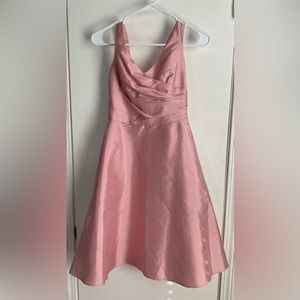 Alfred Sung light pink dress